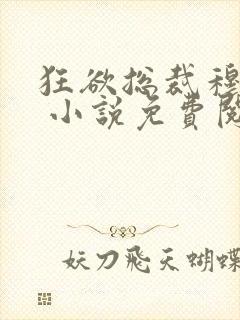 狂欲总裁穆非雪 小说免费阅读