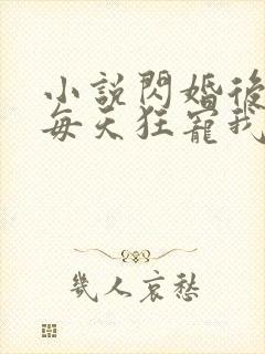 小说闪婚后大叔每天狂宠我全本阅读