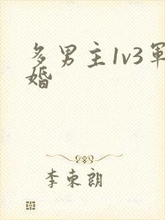 多男主1v3军婚封面