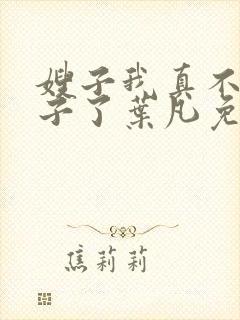 嫂子我真不是傻子了叶凡免费全本小说