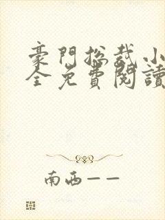 豪门总裁小说大全免费阅读完结封面