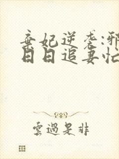 弃妃逆袭:邪王日日追妻忙免费下载