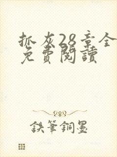 抓灰28章全部免费阅读