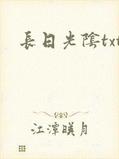 长日光阴txt