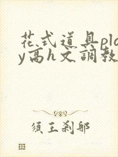 花式道具play高h文调教封面