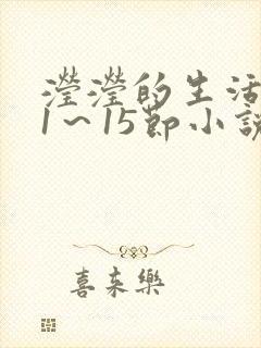 滢滢的生活日记1～15节小说封面