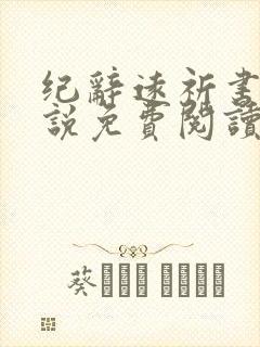 纪辞远祈书柠小说免费阅读最新章节