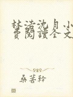 林浩沈月小说免费阅读全文