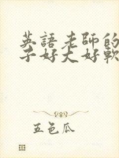 英语老师的小兔子好大好软水封面