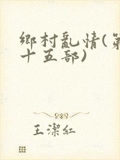 乡村乱情(第二十五部)