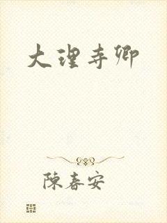 大理寺卿