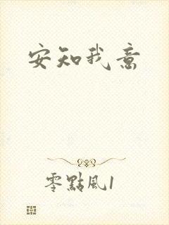 安知我意