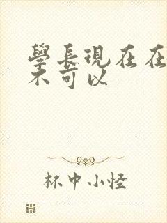 学长现在在上课不可以