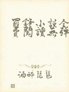 罗铮小说全文免费阅读无弹窗