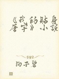 《我的贴身校花唐宇》小说