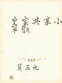 皇家共享小公主宁欢