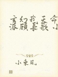 玄幻我天命大反派顾长歌 小说