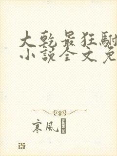 大乾最狂驸马爷小说全文免费阅读
