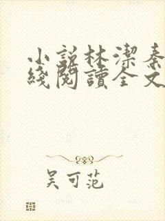 小说林洁秦齐在线阅读全文
