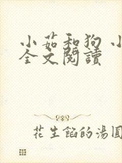 小茹和狗 小说全文阅读