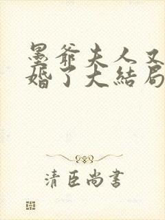墨爷夫人又提离婚了大结局封面