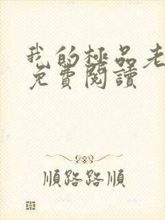 我的极品老婆的免费阅读封面