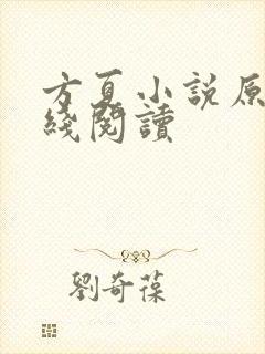 方夏小说原著在线阅读