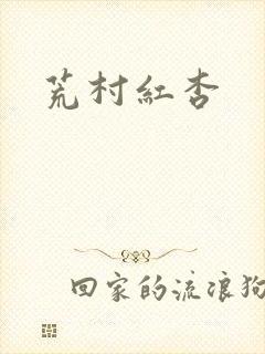 荒村红杏封面
