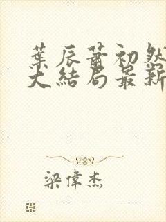 叶辰萧初然小说大结局最新