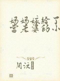 妈妈嫁给了同学当老婆的小说
