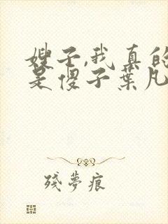 嫂子,我真的不是傻子叶凡免费阅读