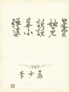 弹幕说她是我老婆小说免费阅读txt