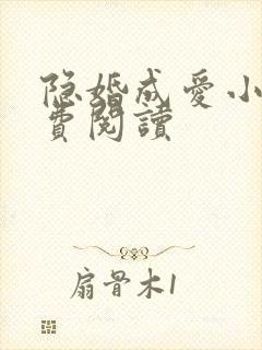 隐婚成爱小说免费阅读