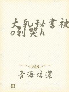 大乳秘书被cao到哭h