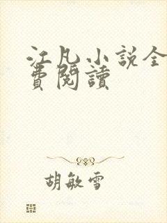 江凡小说全文免费阅读封面