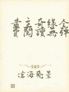 黄主奇缘全文免费阅读无弹窗笔趣阁封面