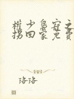 权少枭宠之萌妻拐回家免费阅读