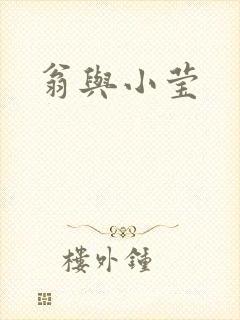 翁与小莹封面