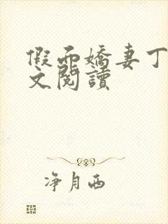 假面娇妻丁洁全文阅读封面
