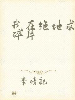 我在绝地求生捡碎片