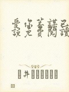 爱你蓄谋已久小说免费阅读全文