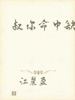 叔你命中缺我