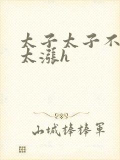太子太子不要了太涨h