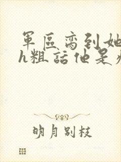 军区脔到她哭hh粗话他是疯批