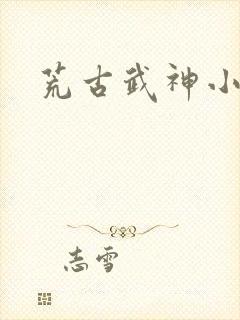 荒古武神小说封面