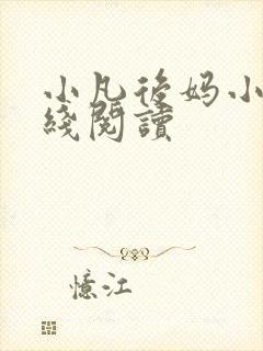 小凡后妈小说在线阅读