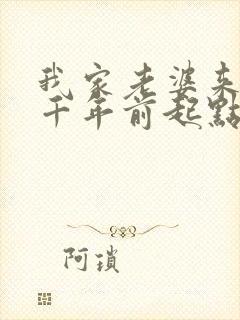 我家老婆来自一千年前起点