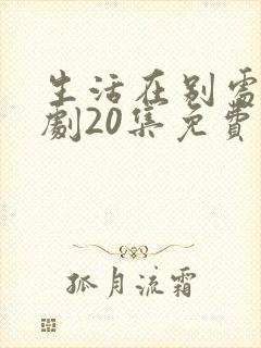 生活在别处电视剧20集免费观看封面