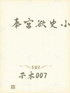 奉宫欲史小说封面
