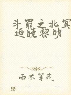斗罗之北冥斗罗 迫晓黎明